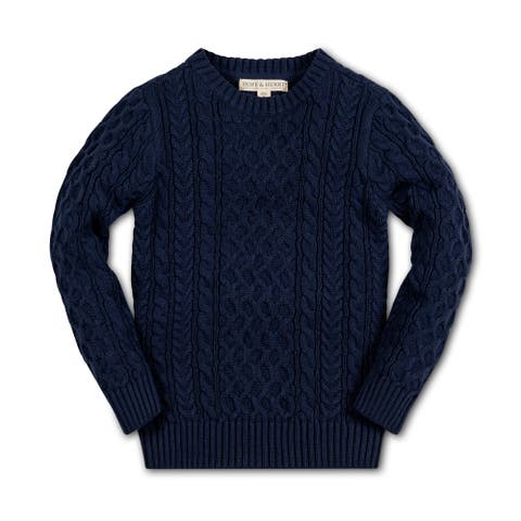 Kids navy blue sweater best sale