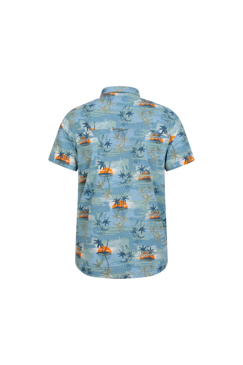 Tropical Shirt, Alternate, color, Bright Blue