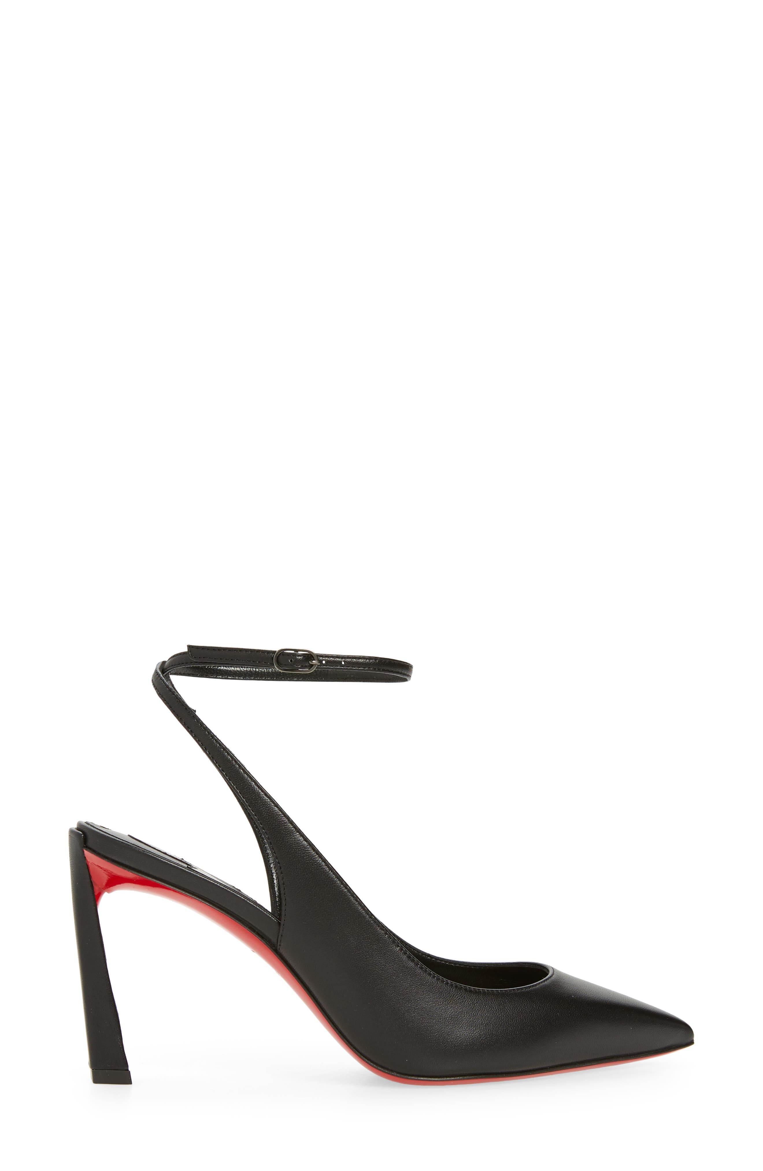 Christian Louboutin Condora Pointed Toe Slingback Pump, Alternate, color, Black