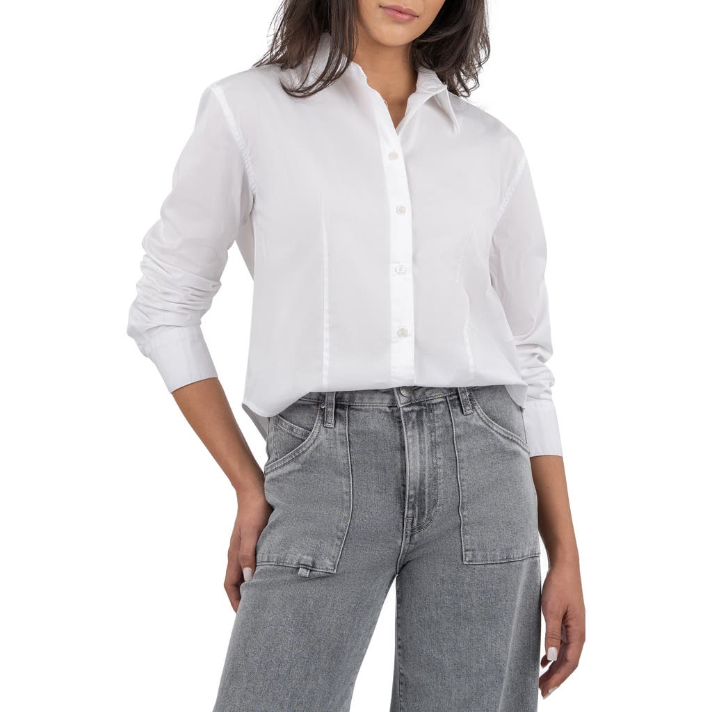 Kut From The Kloth Milla Crop Shirt