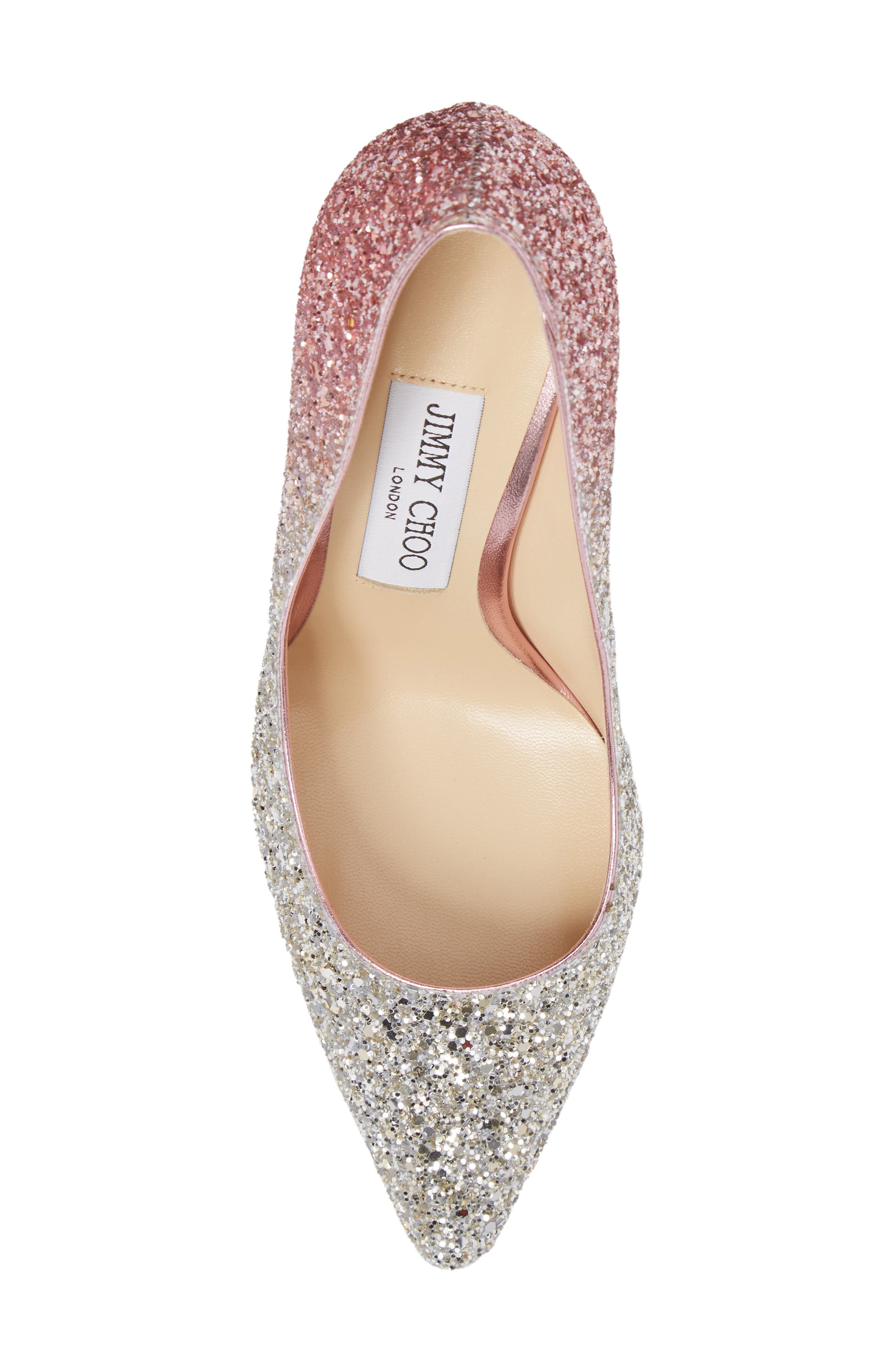 Jimmy Choo Romy Dégradé Glitter Pump, Alternate, color, 