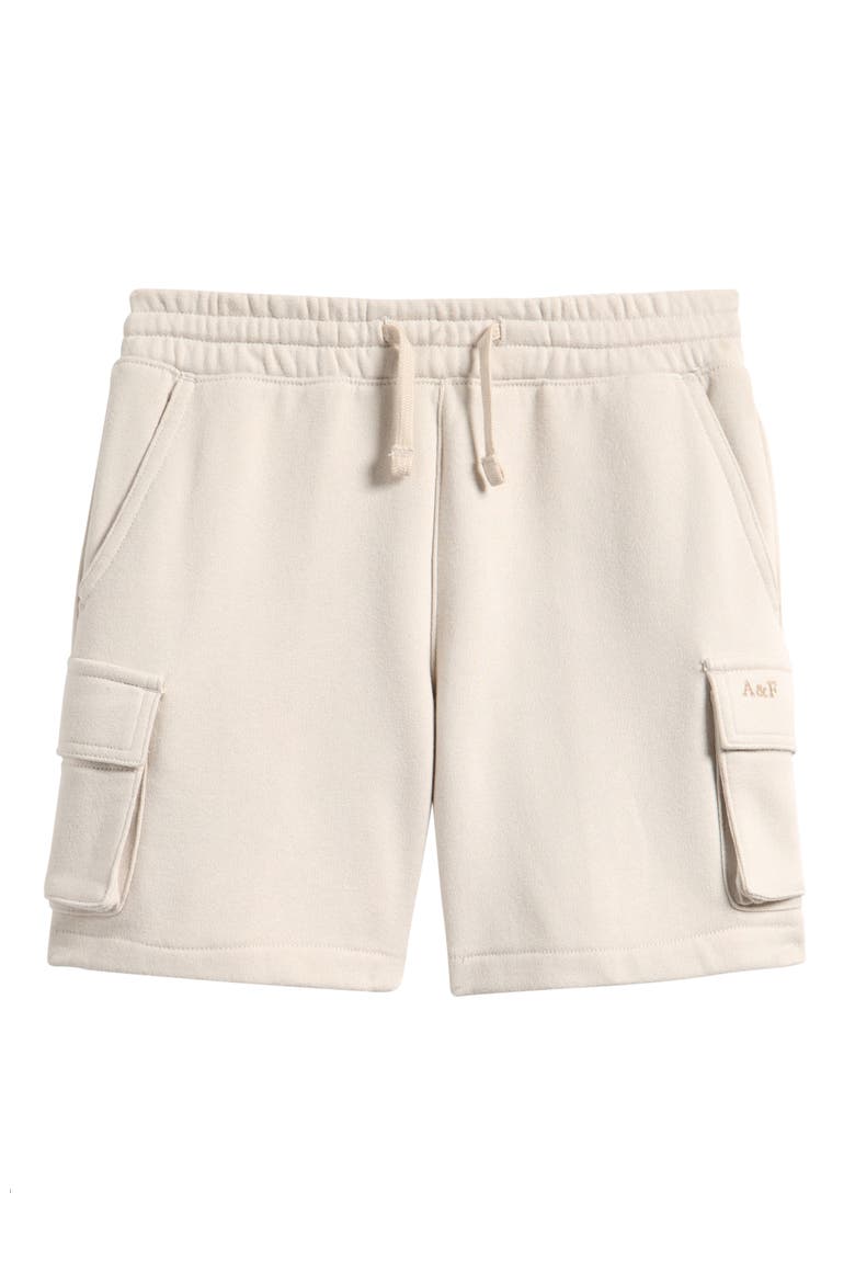 Kids' Ice Wash Cargo Shorts, Main, color, PUMICE STONE