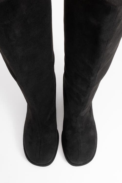 Prologue Shoes Josette Block Heel Knee High Boot In Multi