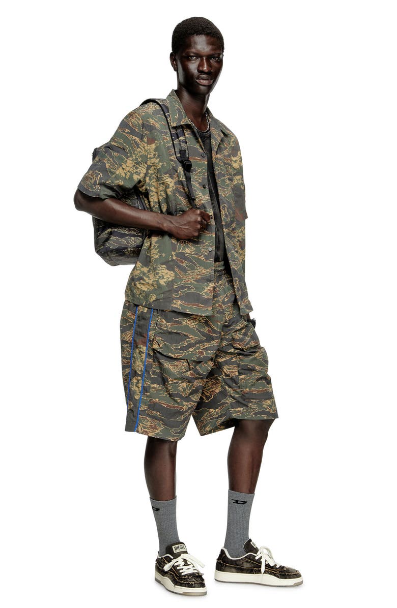 DIESEL<sup>®</sup> S-Brack EPBW Shirt, Alternate, color, Olive/ Green