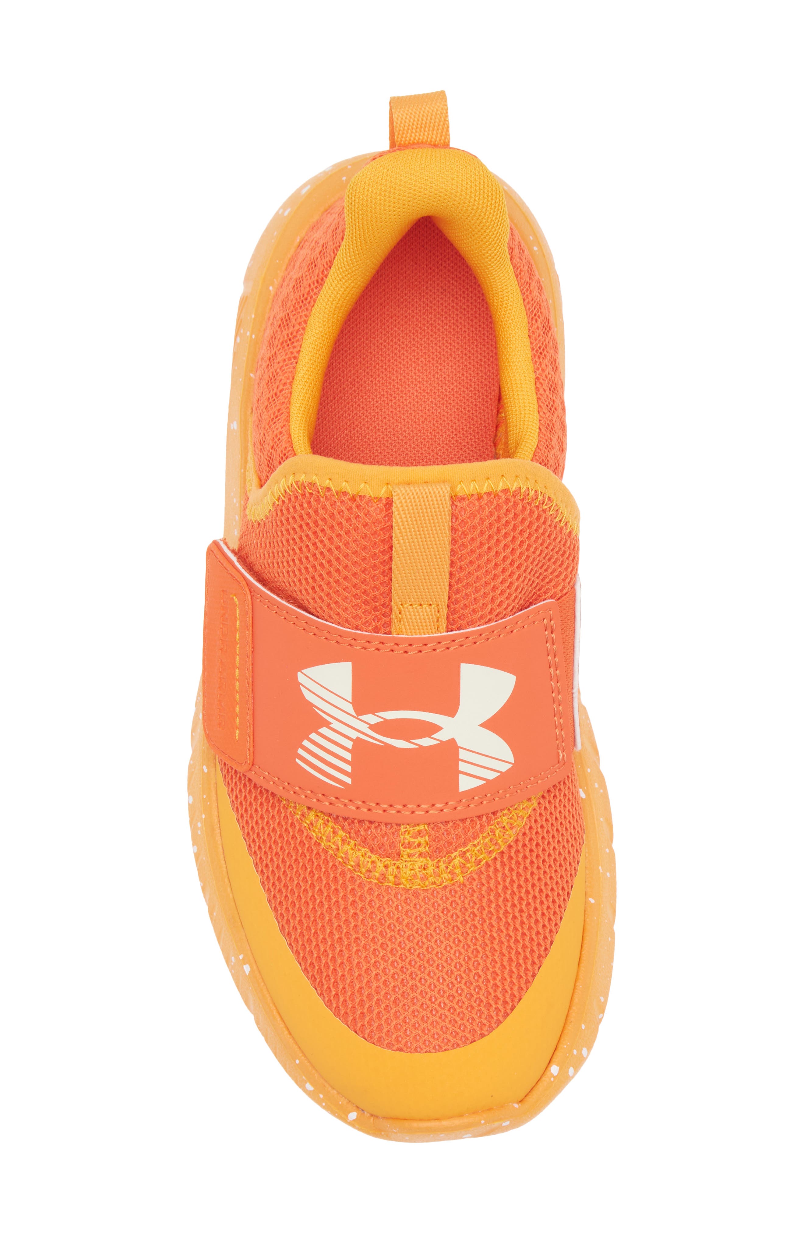 Under Armour Kids' Flash Grade School Running Sneaker, Alternate, color, Orange Base