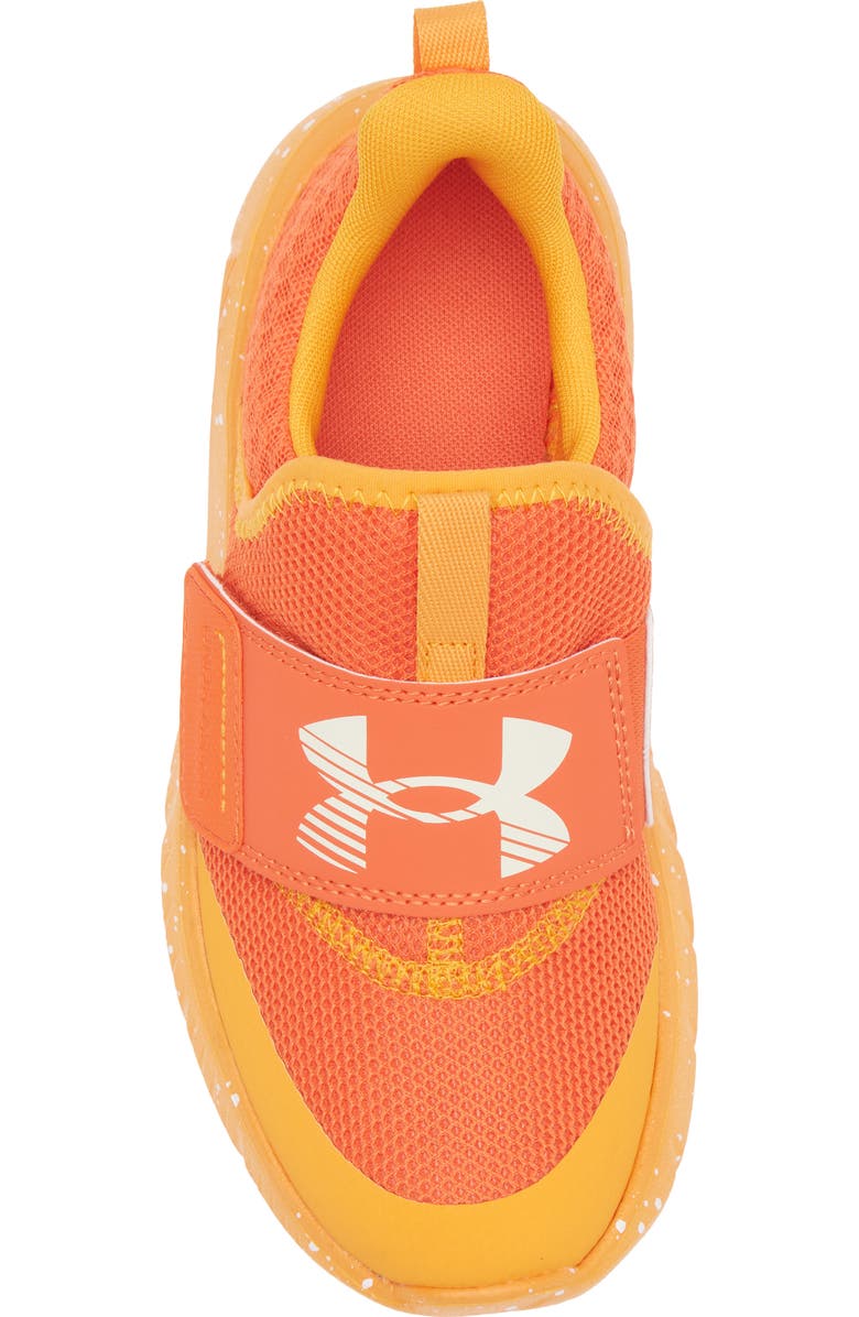 Under Armour Kids' Flash Grade School Running Sneaker, Alternate, color, Orange Base