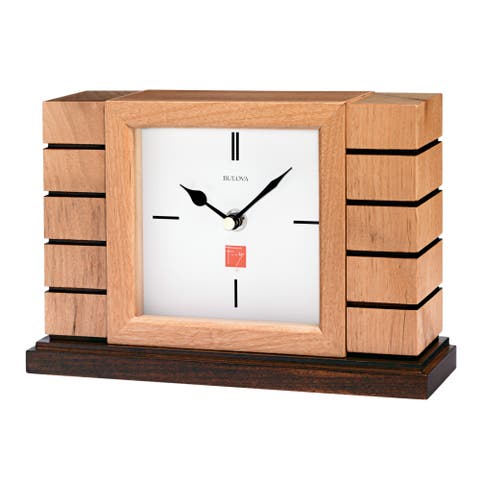 Usonian II Frank Lloyd Wright Mantel Clock