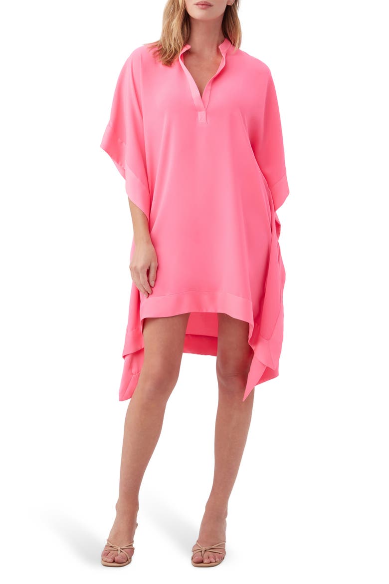 Landmark Caftan Dress, Main, color, PAPILLON PINK
