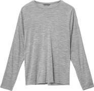 John Varvatos Clemente Lyocell & Wool Long Sleeve T-Shirt