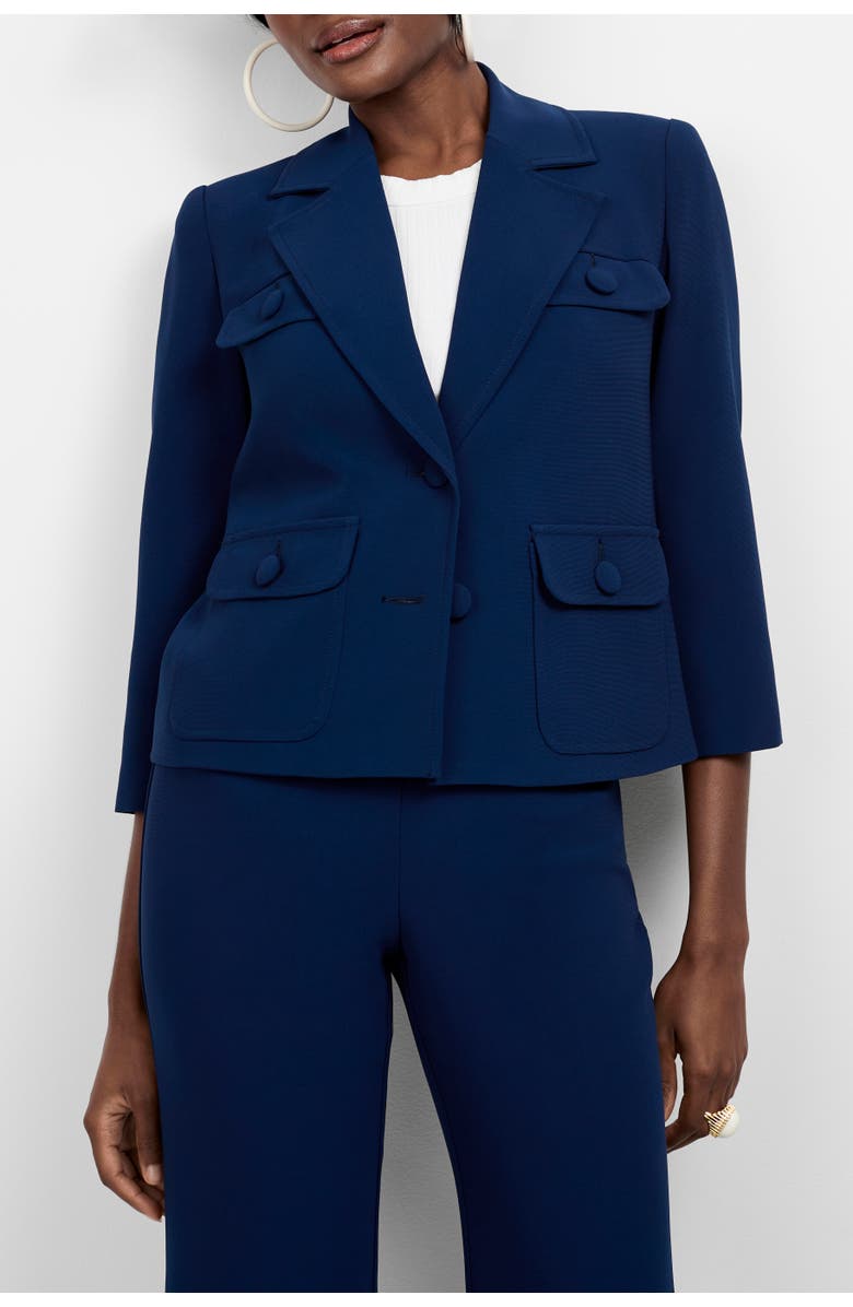 Trina Turk Bicocca Jacket, Alternate, color, Ink