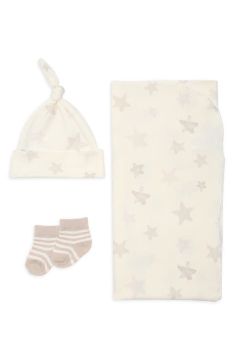 Star Waffle Blanket, Hat & Socks Set (Baby)