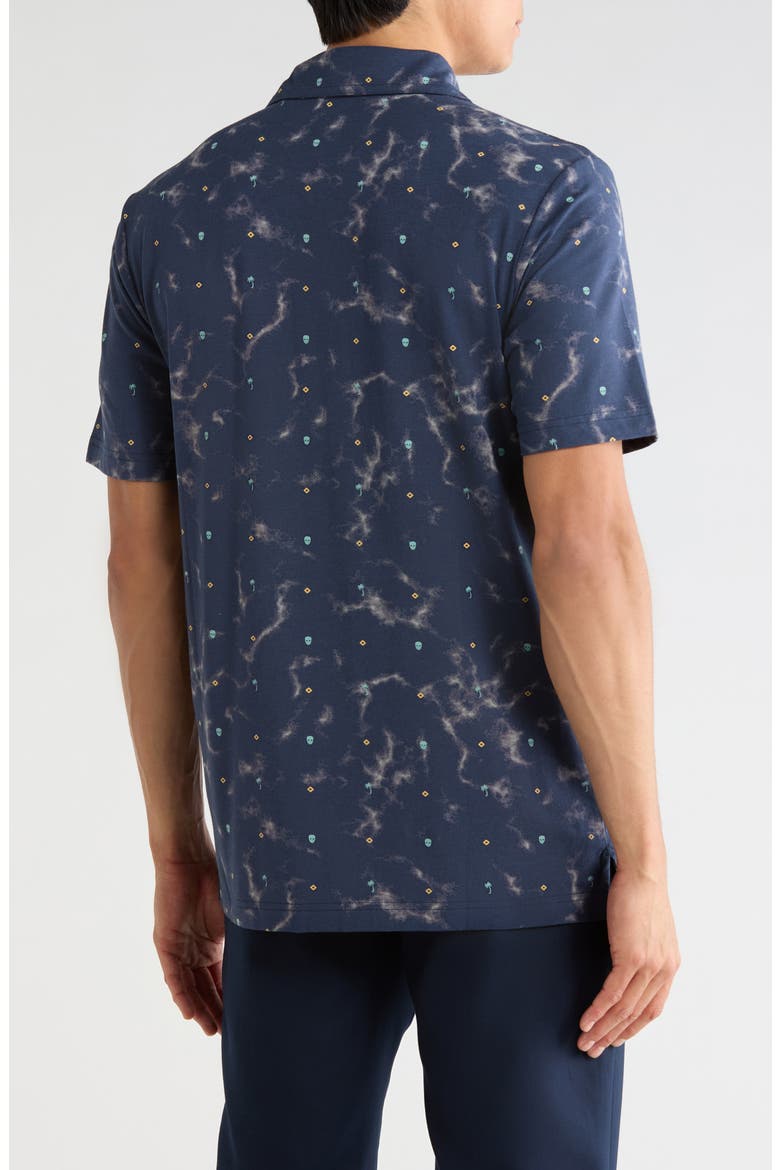 Beach Town Performance Polo, Alternate, color, TOTAL ECLIPSE