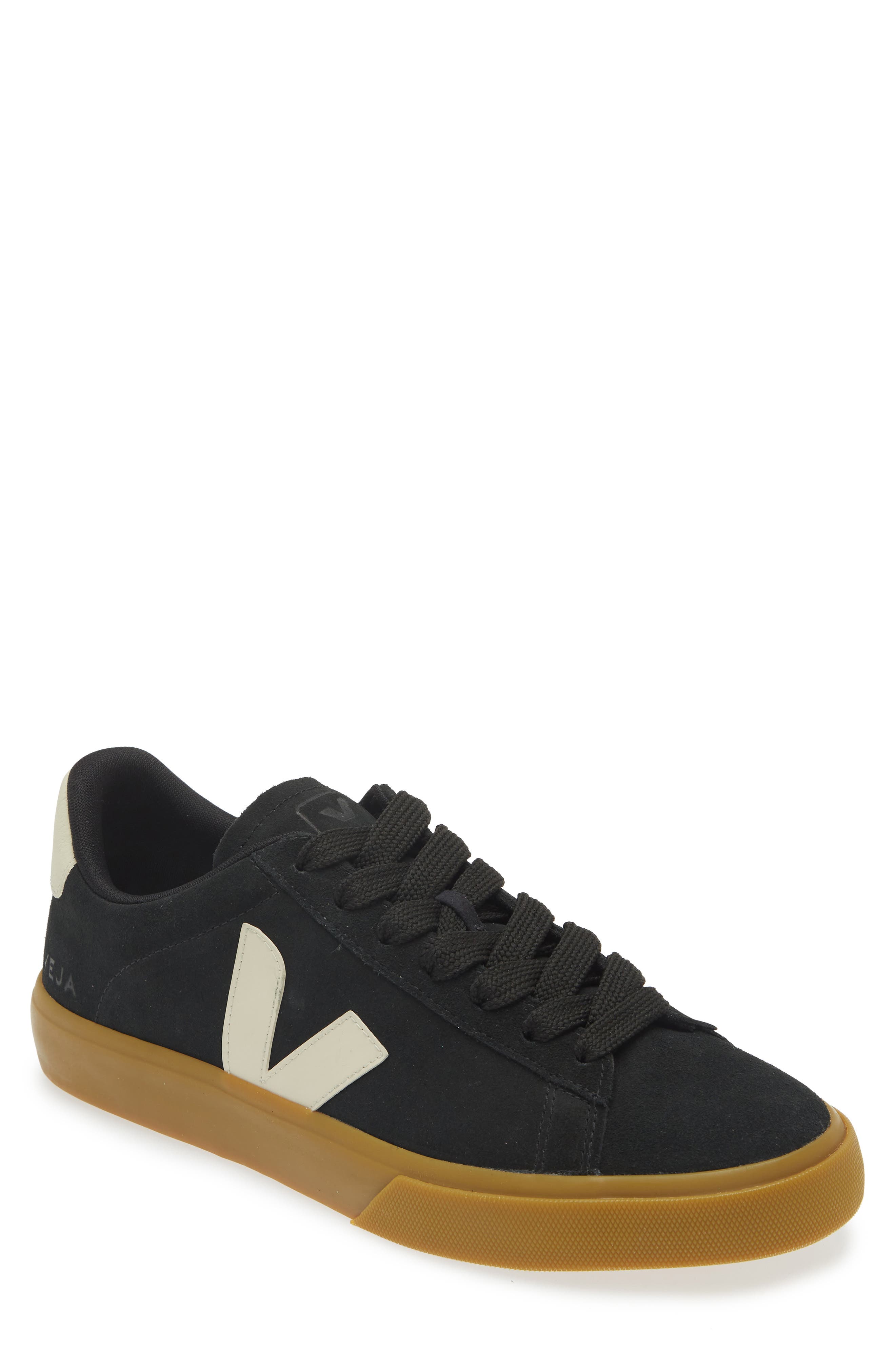 Veja Campo Sneaker, Main, color, Black Pierre