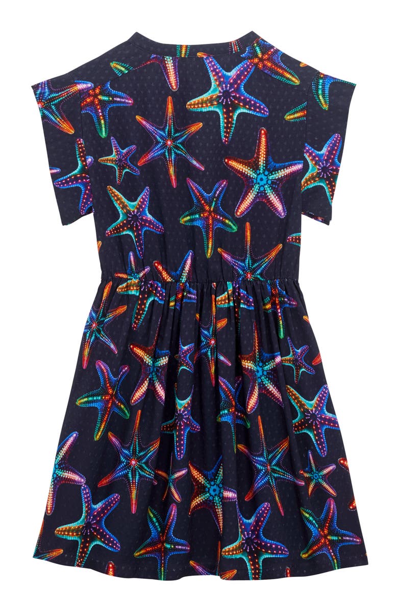 Vilebrequin Kids' Disco Stars Rayon Long Dress, Alternate, color,