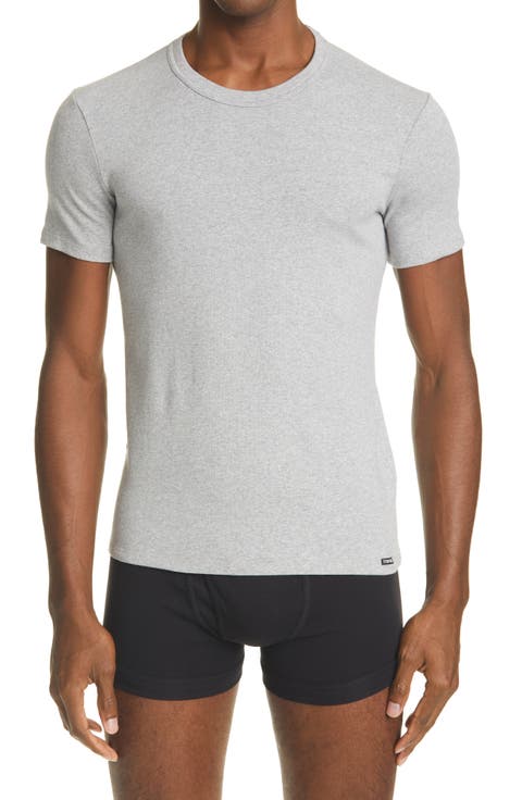 Cotton Jersey Crewneck T-Shirt