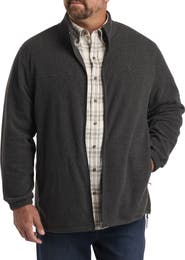 Harbor Bay by DXL Full-Zip Polar Fleece Jacket