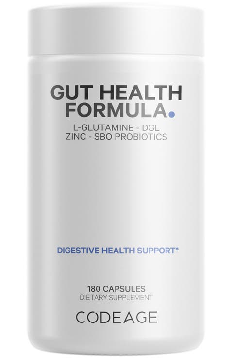 Gut Health Formula - L-Glutamine Probiotics & Prebiotics