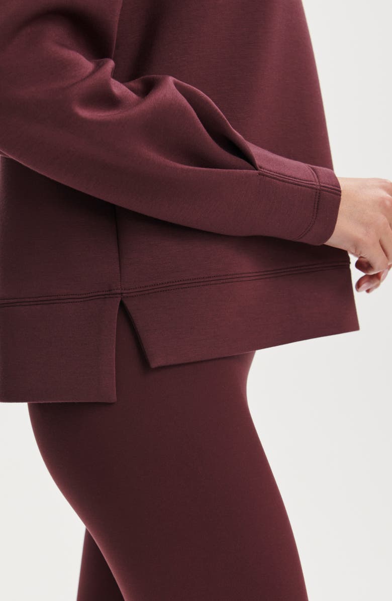 Varley Zosia Midlayer Crewneck Sweatshirt, Alternate, color, Sassafras