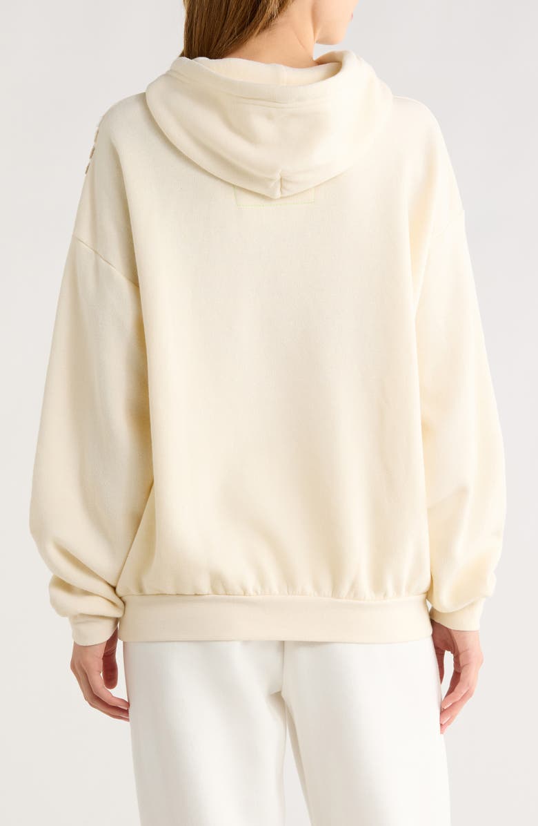 Aviator Nation Blaze Hoodie, Alternate, color, Vintage White/ Vintage White