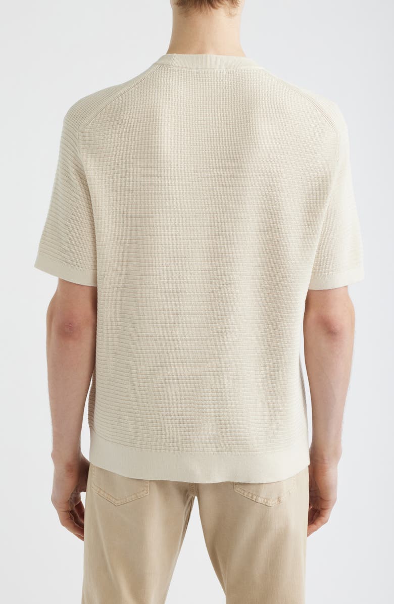 Madewell Textured Cotton T-Shirt, Alternate, color, Dusty Pearl