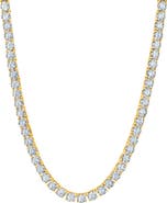 Crislu Cubic Zirconia Tennis Necklace