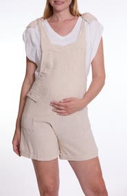 Cache Coeur Eloise Dungaree Maternity Short Overalls