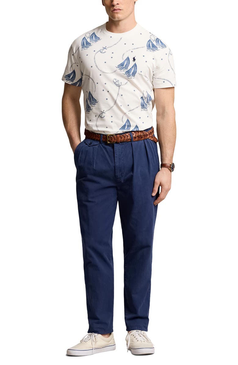 Polo Ralph Lauren Sail Cotton Jersey T-Shirt, Alternate, color, 