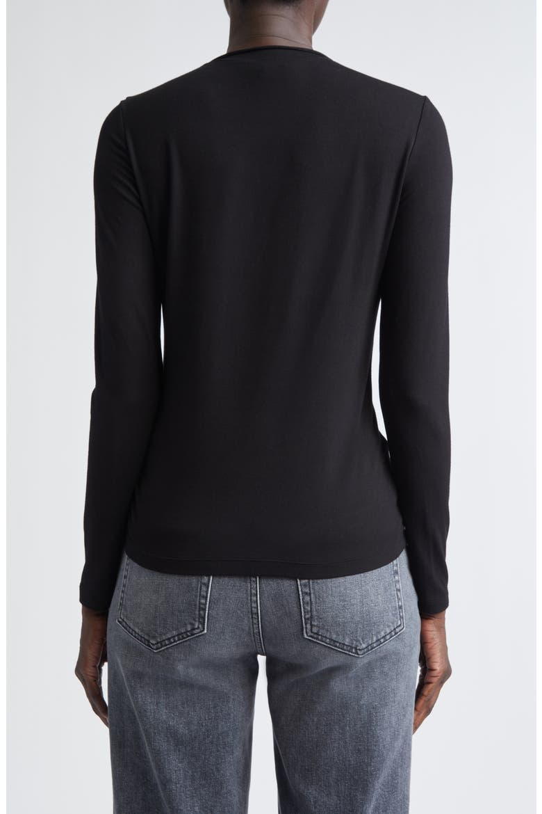 Long Sleeve T-Shirt, Alternate, color, BLACK