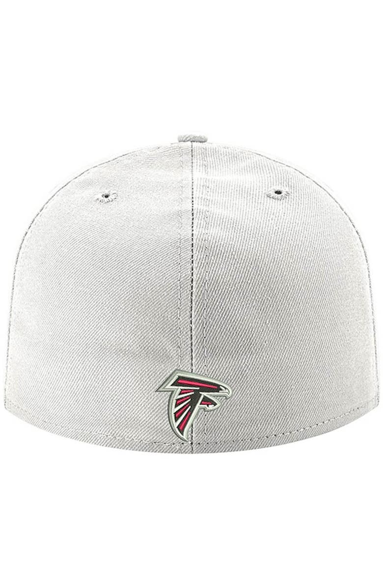 New Era Men's New Era White Atlanta Falcons Omaha ATL 59FIFTY Fitted Hat, Alternate, color, White