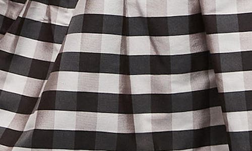 Shop Topshop Check Taffeta Babydoll Top