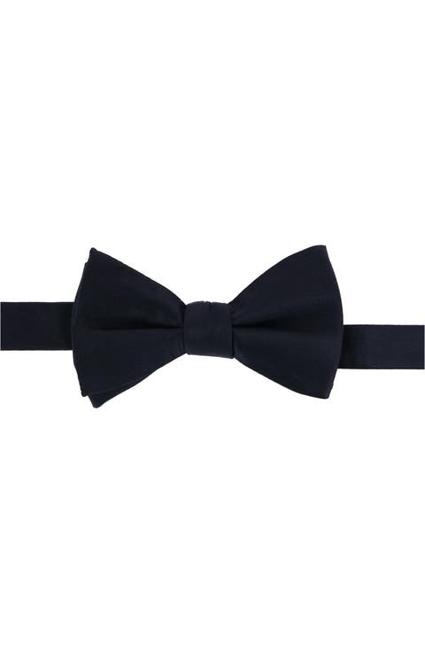 Sutton Pre-Tied Silk Bow Tie