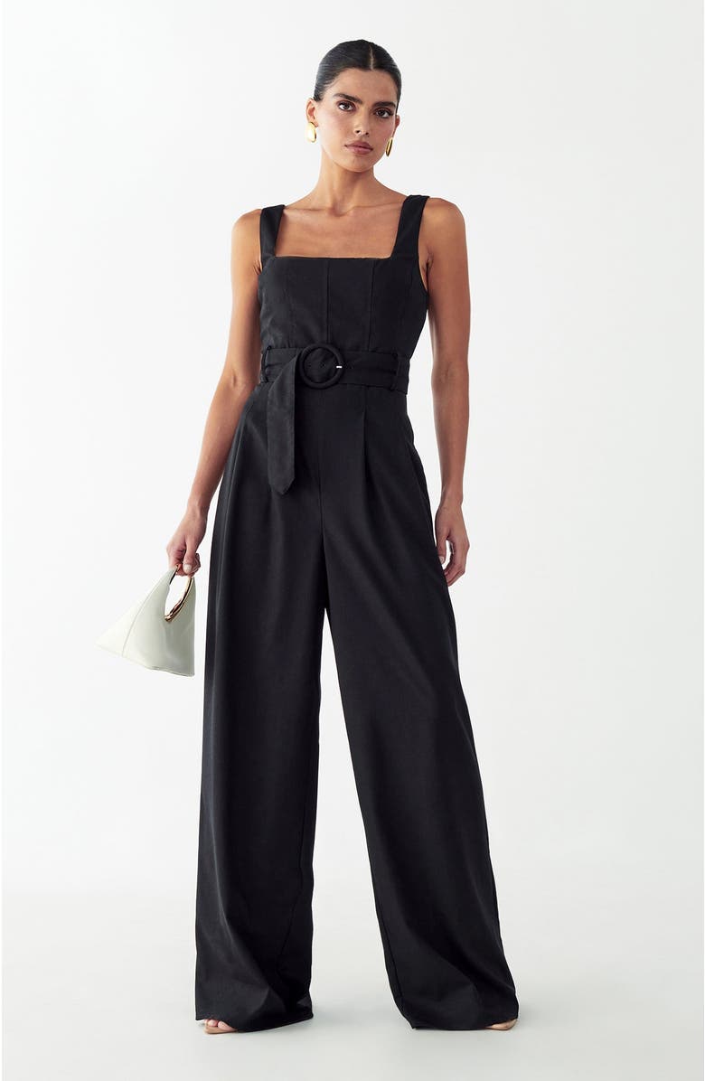 WILLA Annika Jumpsuit, Main, color, Black