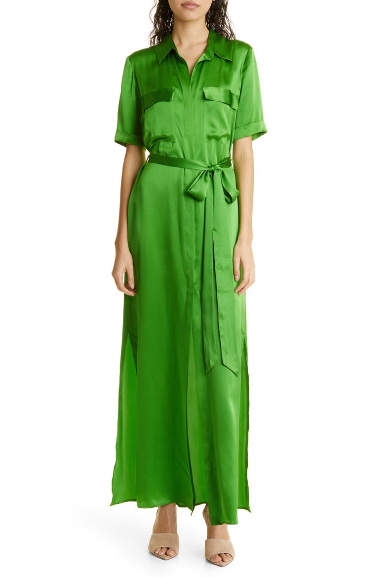 maxi utility dress 7 For All Mankind UTILITY MAXI DRESS in Weightless Halona