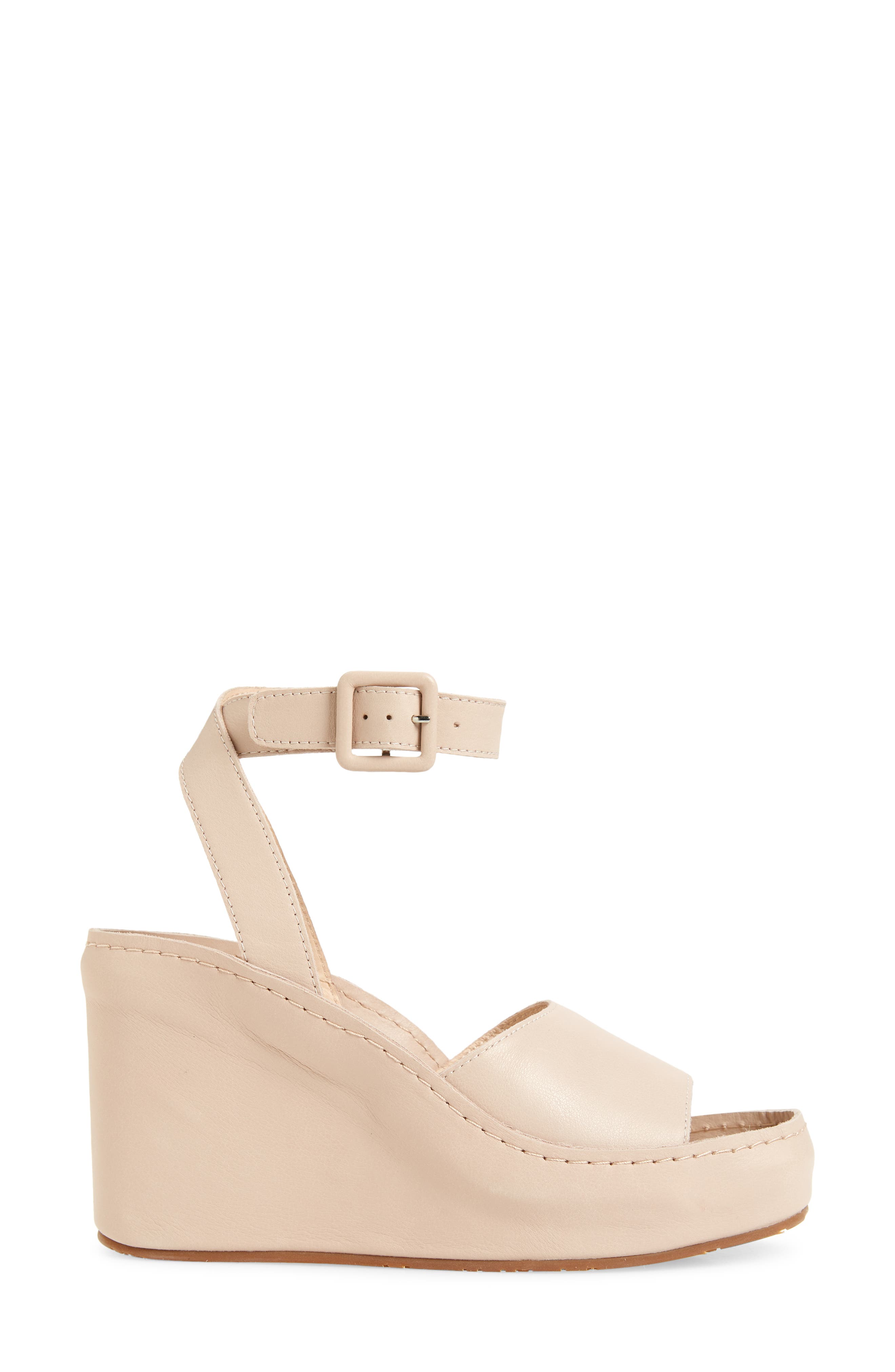 Chocolat Blu Pixie Ankle Strap Platform Wedge Sandal, Alternate, color, 