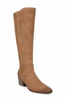 Golden Knee High Boot