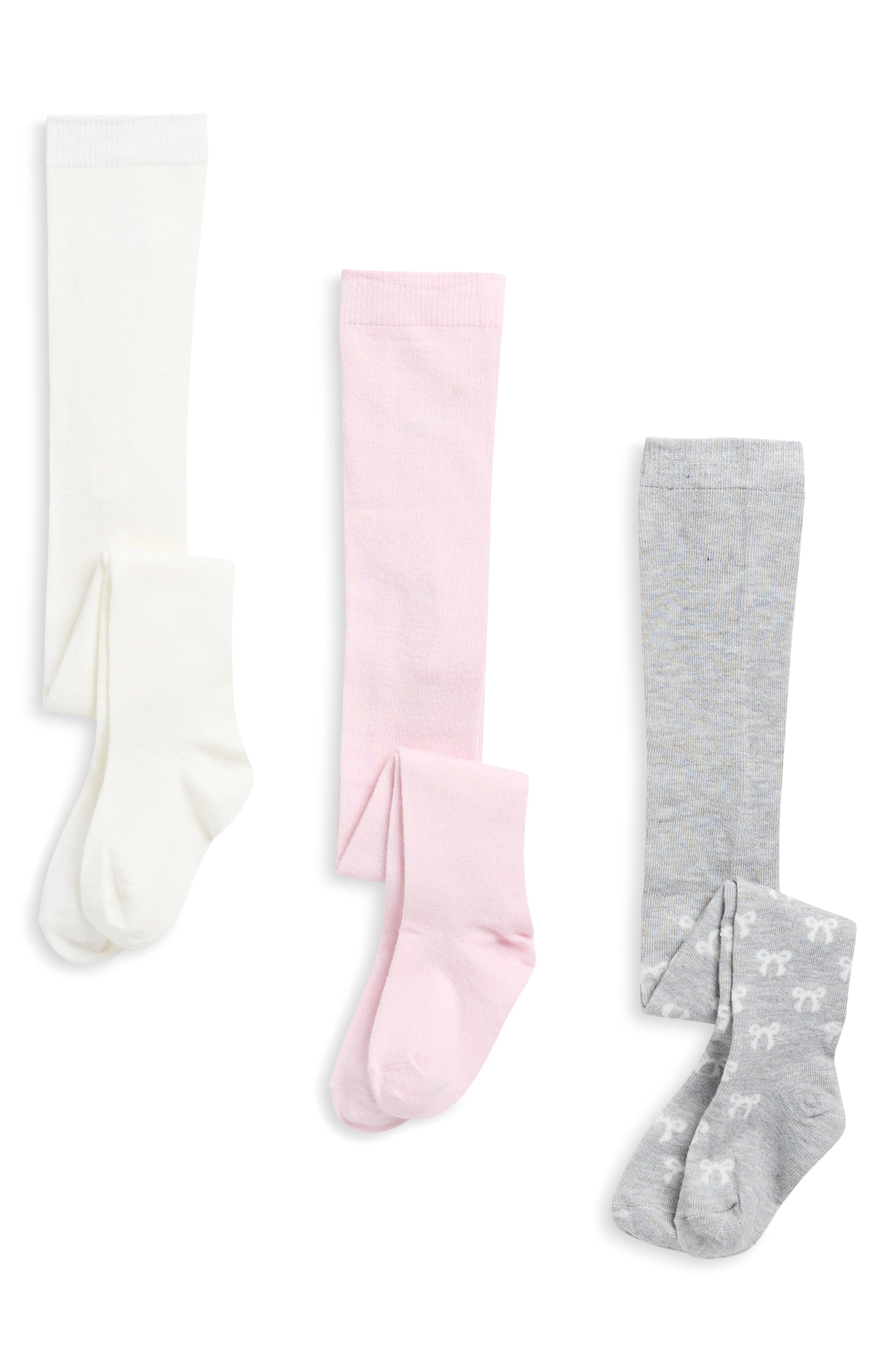 3-Pack Bow Sweater Tights