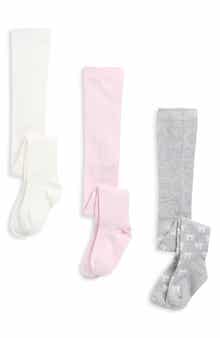 3-Pack Bow Sweater Tights