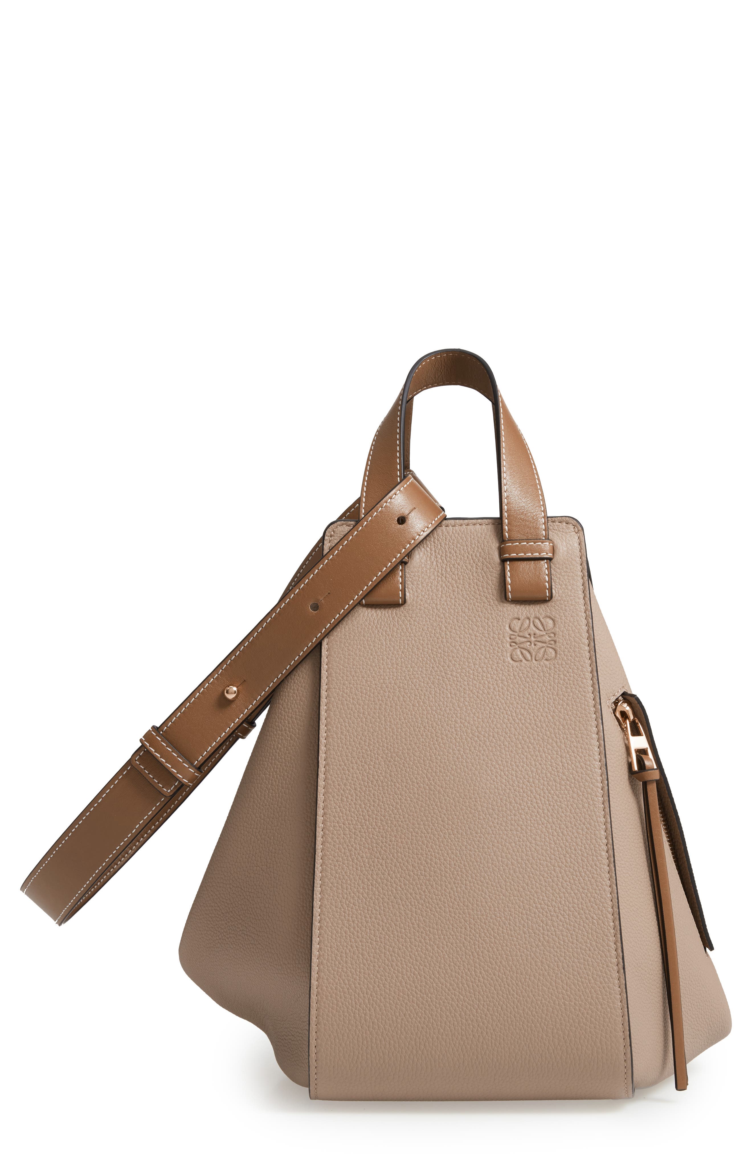 Loewe Hammock Medium Calfskin Leather Hobo, Main, color, 