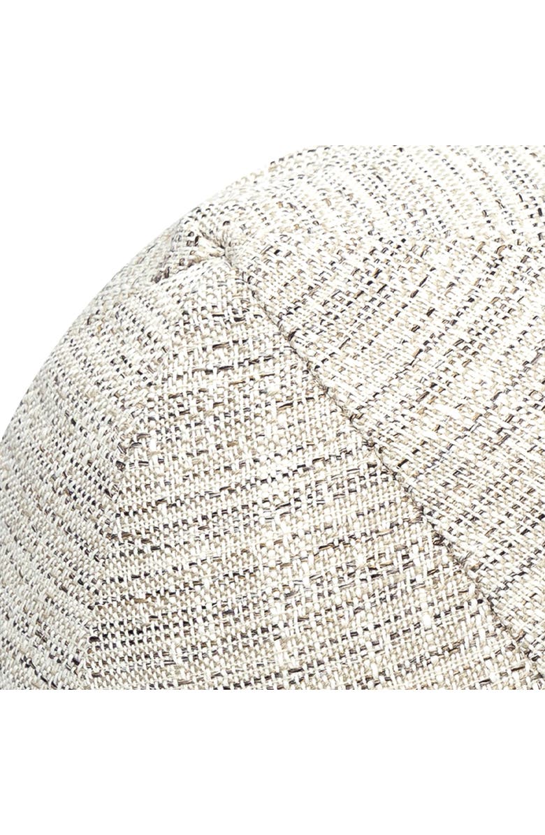 Elaine Smith Entity Linen Indoor & Outdoor Woven Accent Orb Pillow, Alternate, color, Linen