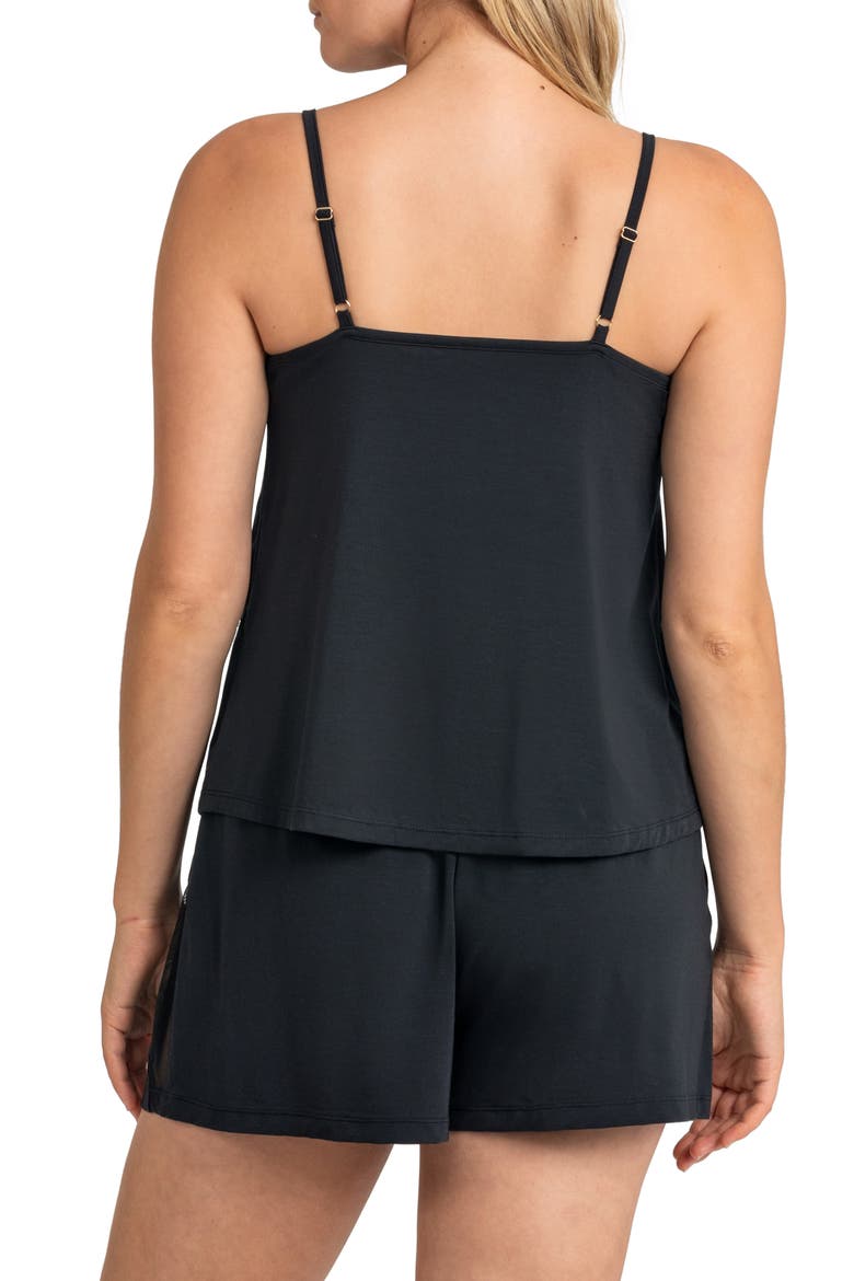 Blisswear Pajama Camisole, Alternate, color, MIDNIGHT