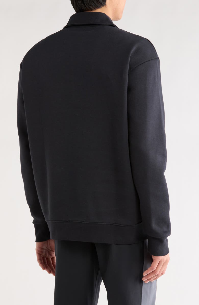 Under Armour Icon Fleece Quarter Zip Sweatshirt, Alternate, color, Black