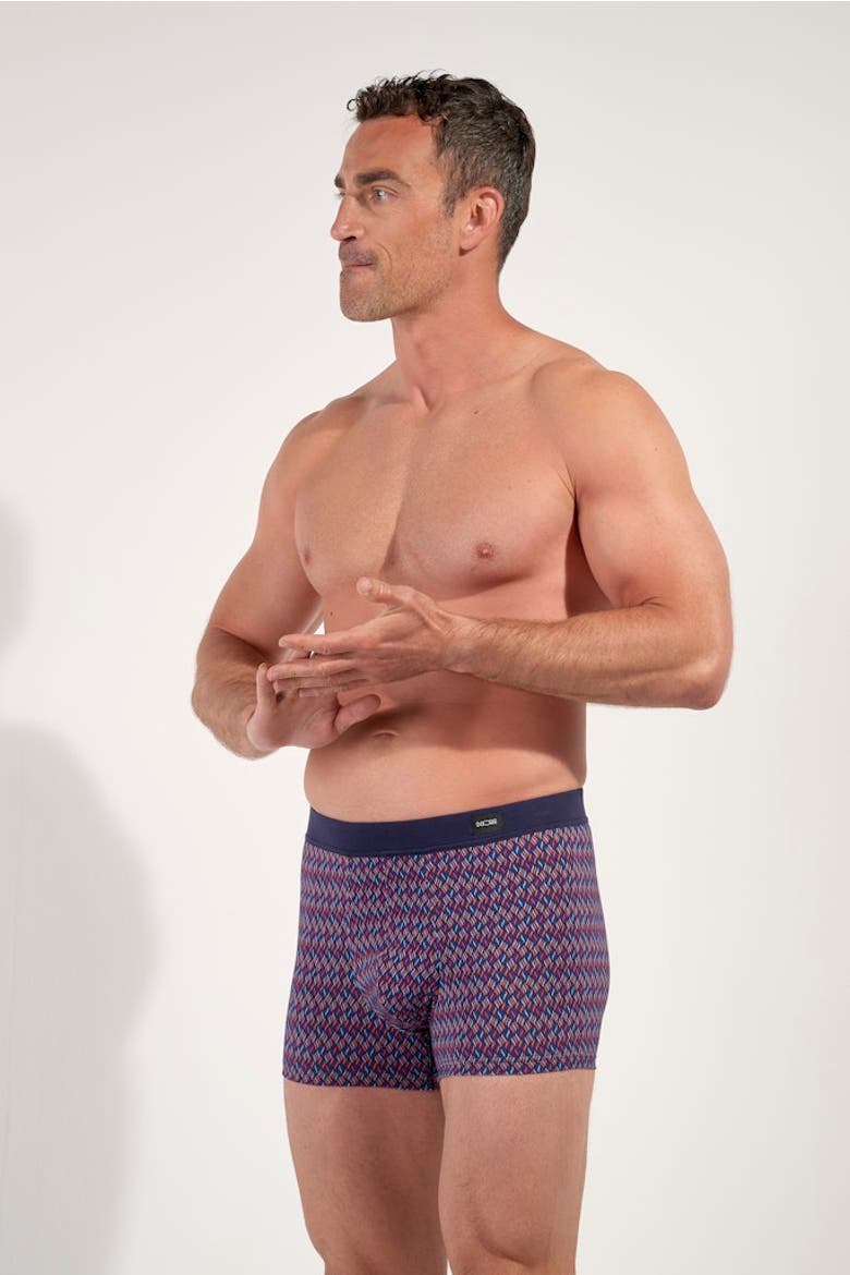 Ocean Drive Comfort Boxer Briefs, Alternate, color, Red Print