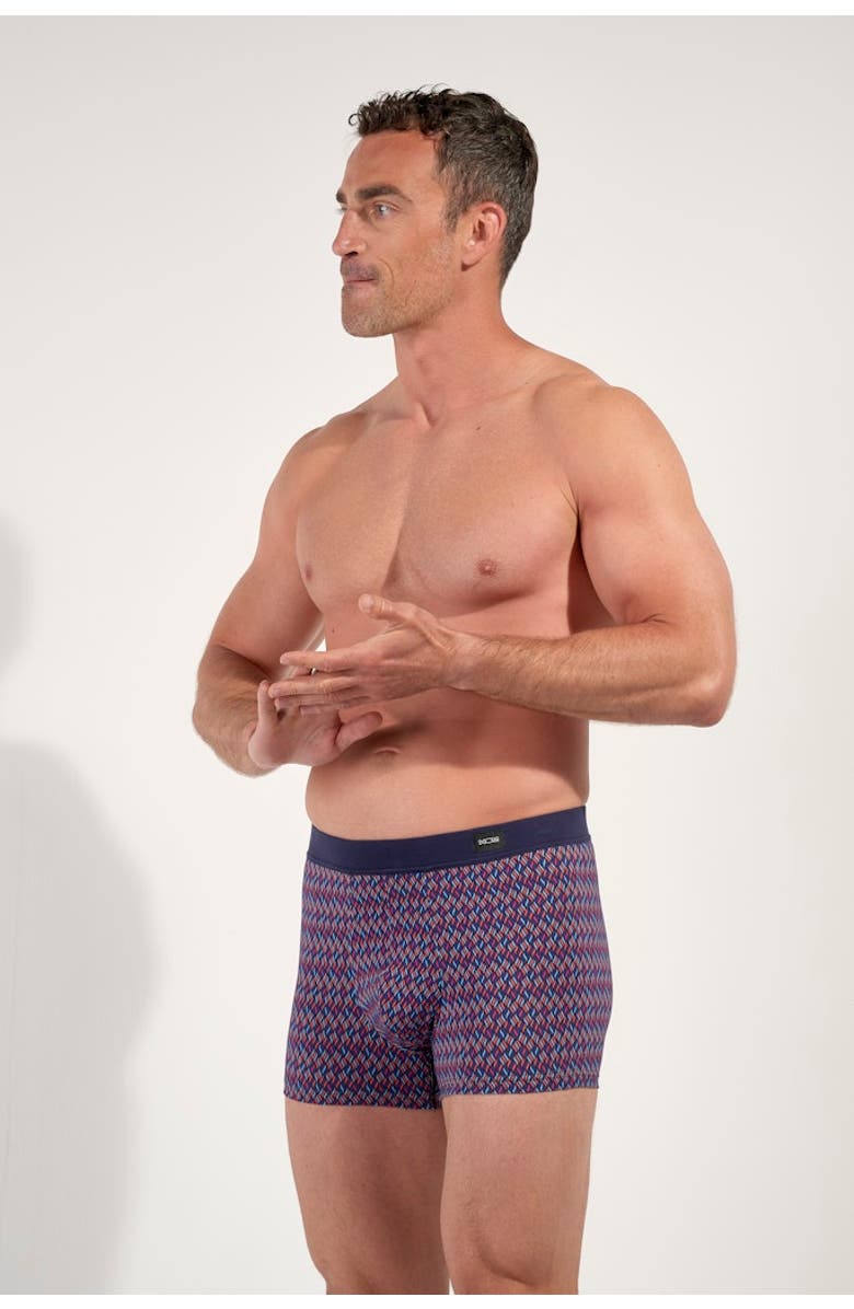 HOM Ocean Drive Comfort Boxer Briefs, Alternate, color, Red Print