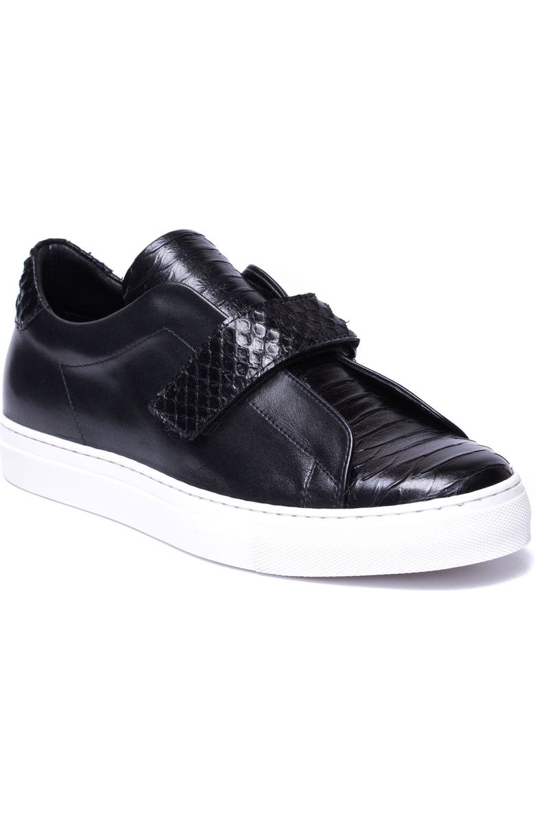 Jared Lang Sergio Laceless Strapped Sneaker, Main, color,