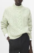 MANGO Perkins Cable Stitch Sweater