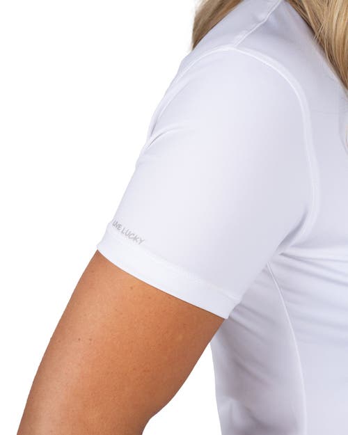 Black Clover Mina Polo In White