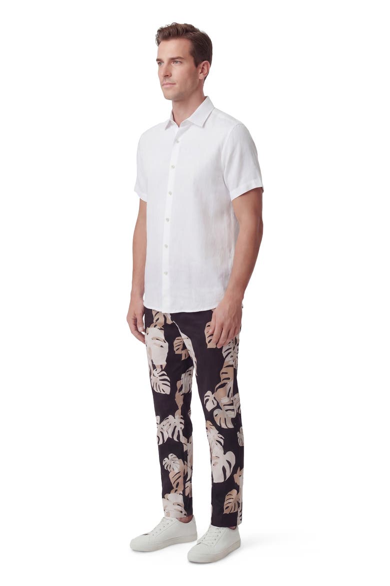 Monstera Floral Mens Tailored Pant, Alternate, color, MONSTERA FLORAL SMOKE