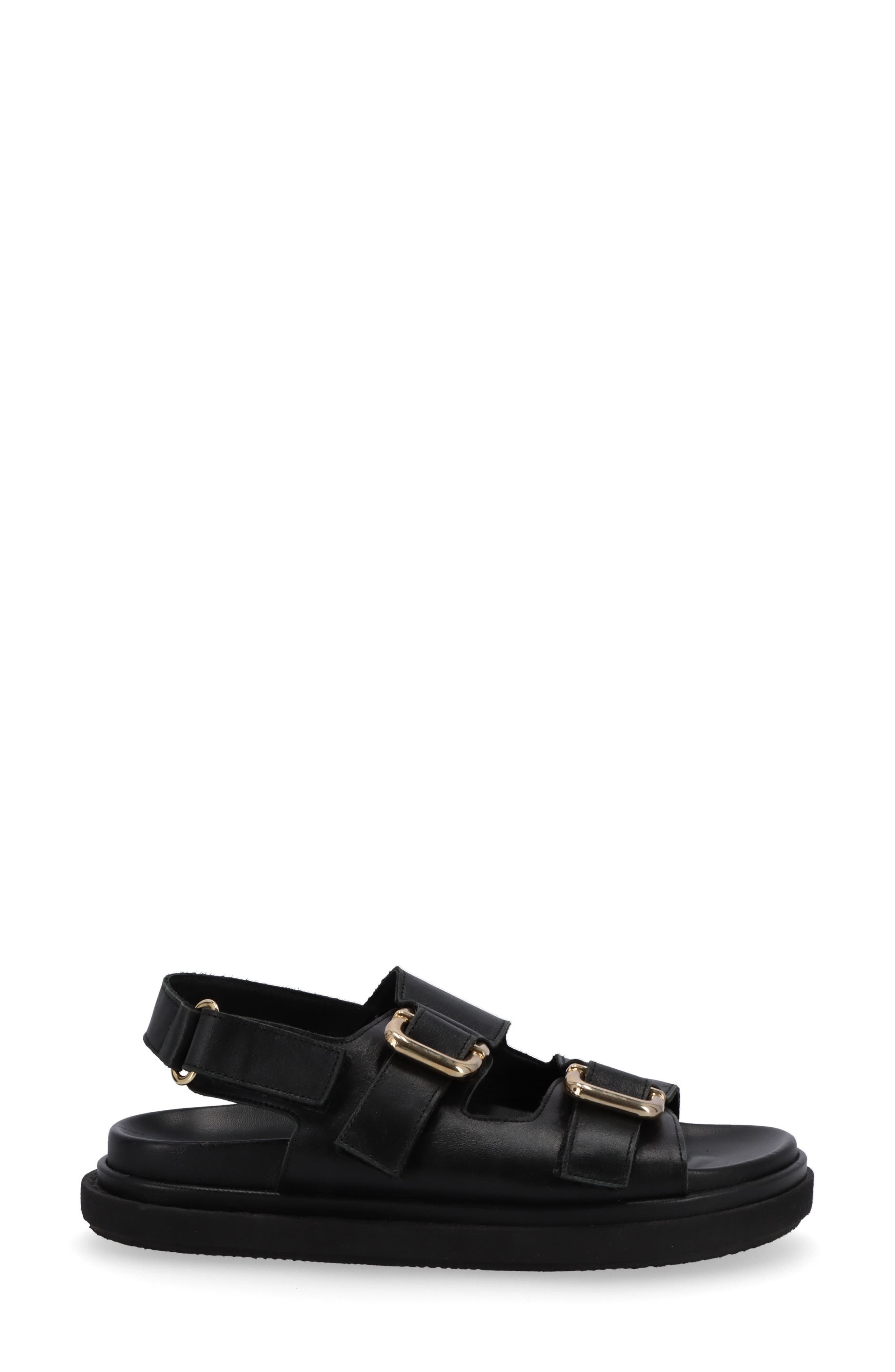 Harper Slingback Sandal, Alternate, color, BLACKDNU