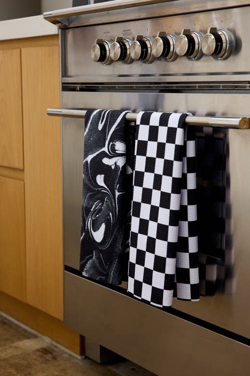 Geometry Kitchen Tea Towel Set In Multi