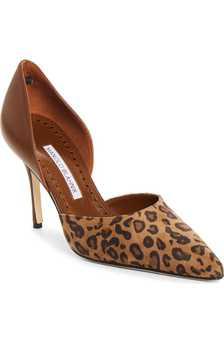 Manolo Blahnik Taylerbinu d'Orsay Pump, Main, color, Ypri 902D/Dbrw 2079